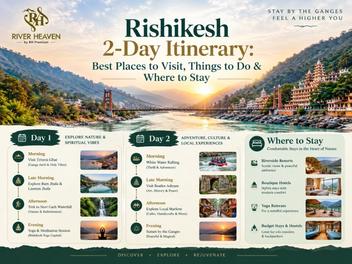 Rishikesh 2-Day Itinerary: Best Places to Visit, Things to Do & Where to Stay