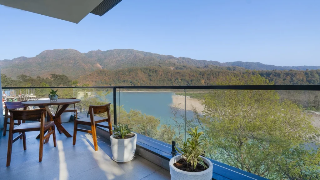 Ganga View Balcony